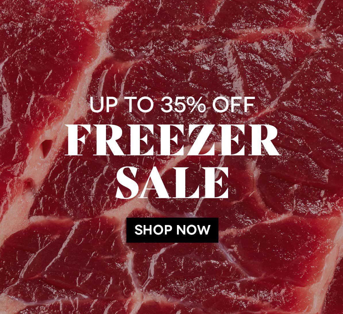 Up to 35% OFF Select Freezer Items