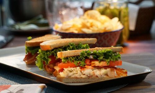 Lobster BLT with Sweet and Smoky Mayo
