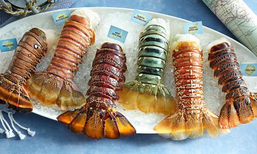 Lobster Tails From Around The World