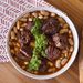 BRAISED LAMB WITH TARBAIS BEANS & PISTOU image number 0