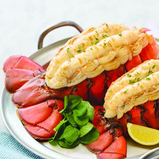 (2) 20-24 oz  North Atlantic Lobster Tails Add-On image number 0