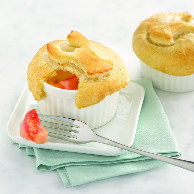 (2) 7 oz  Lobster Pot Pies Add-On image number 0