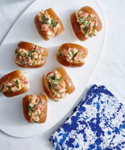 Mini Chili Lobster Rolls Recipe by chef Marc Forgione