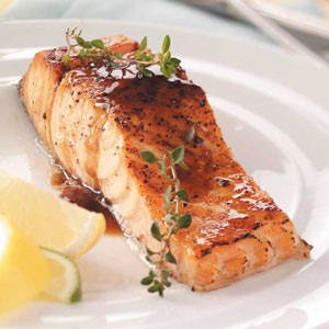 Maple Glazed Salmon