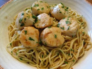 Scallop Scampi