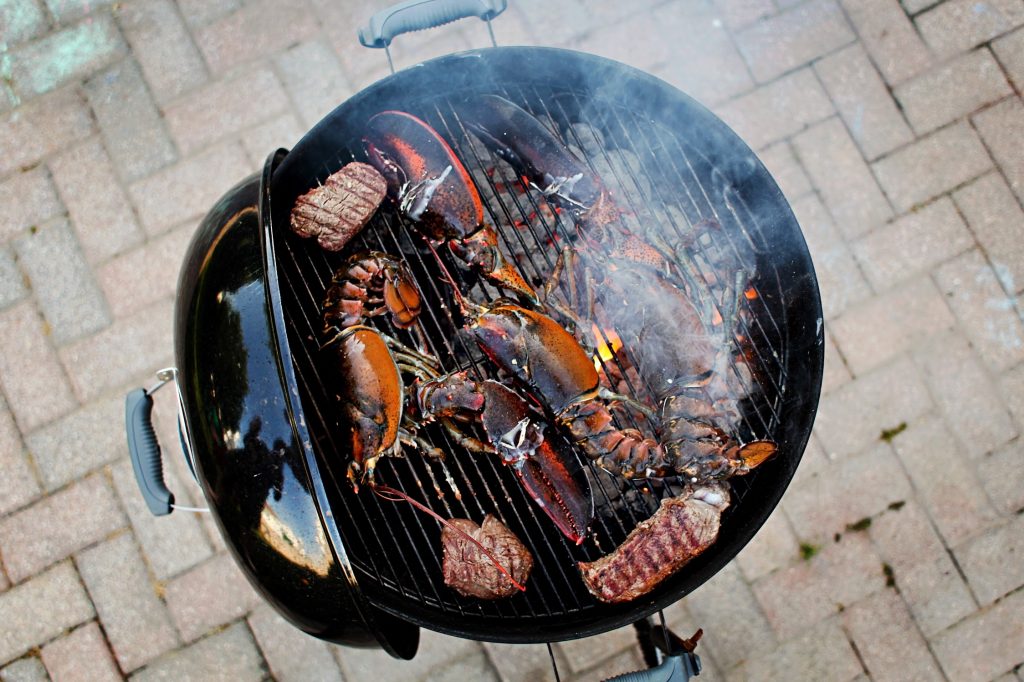 dry heat lobster cooking