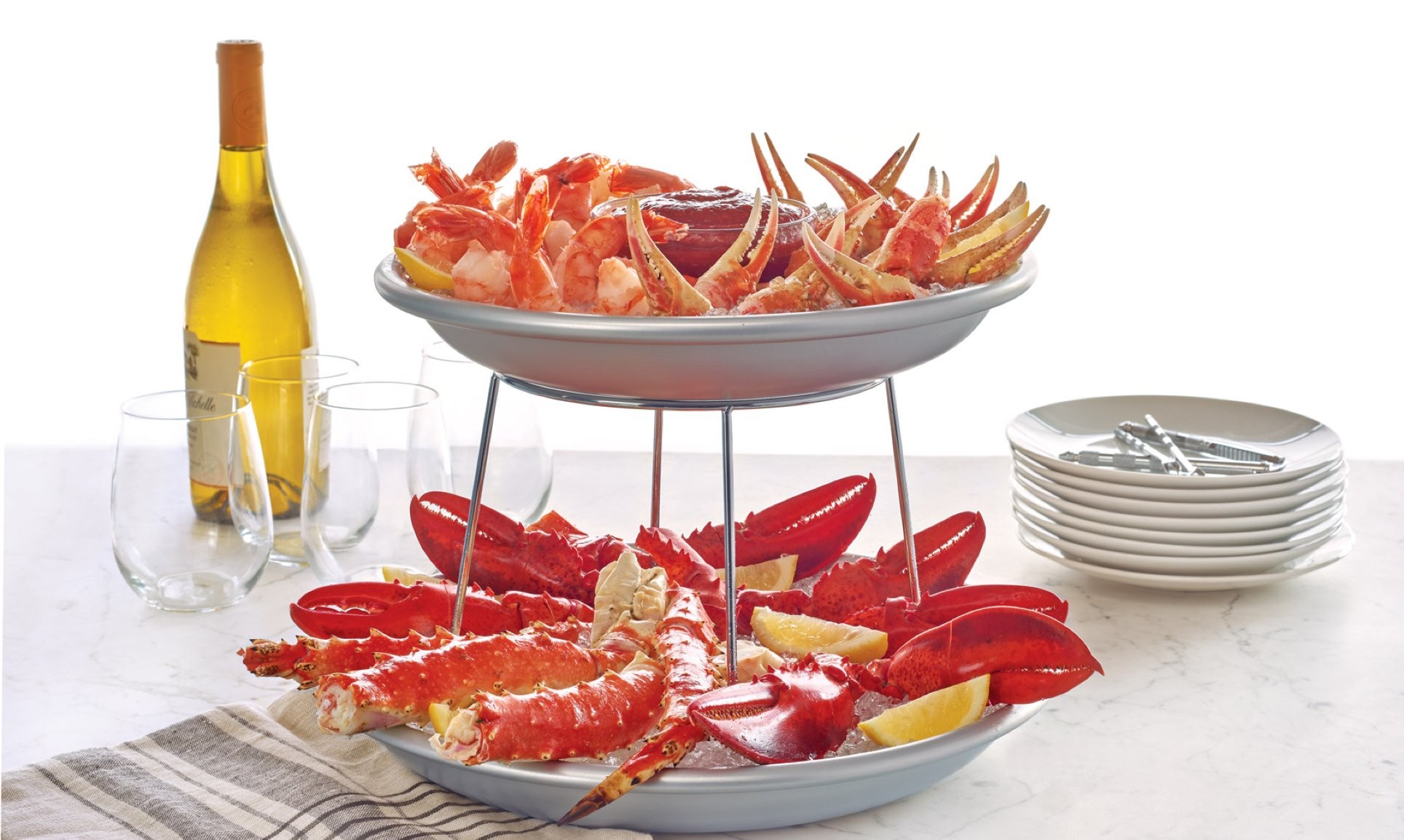 seafood tower