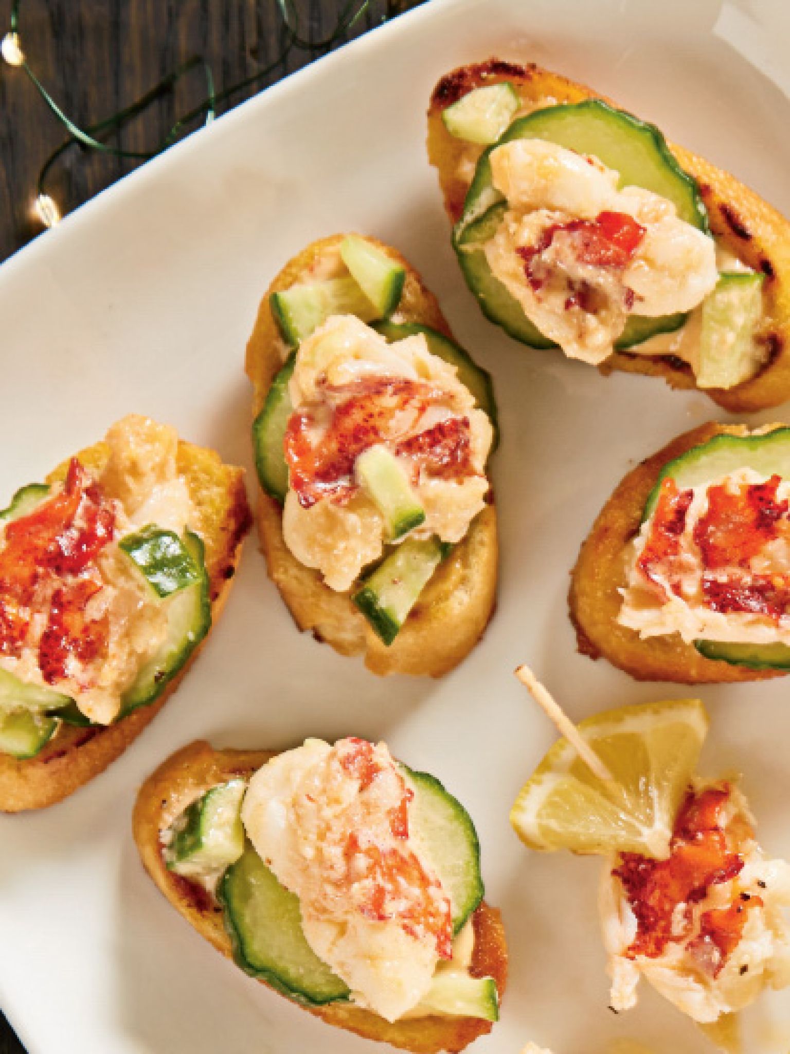 lobster crostini