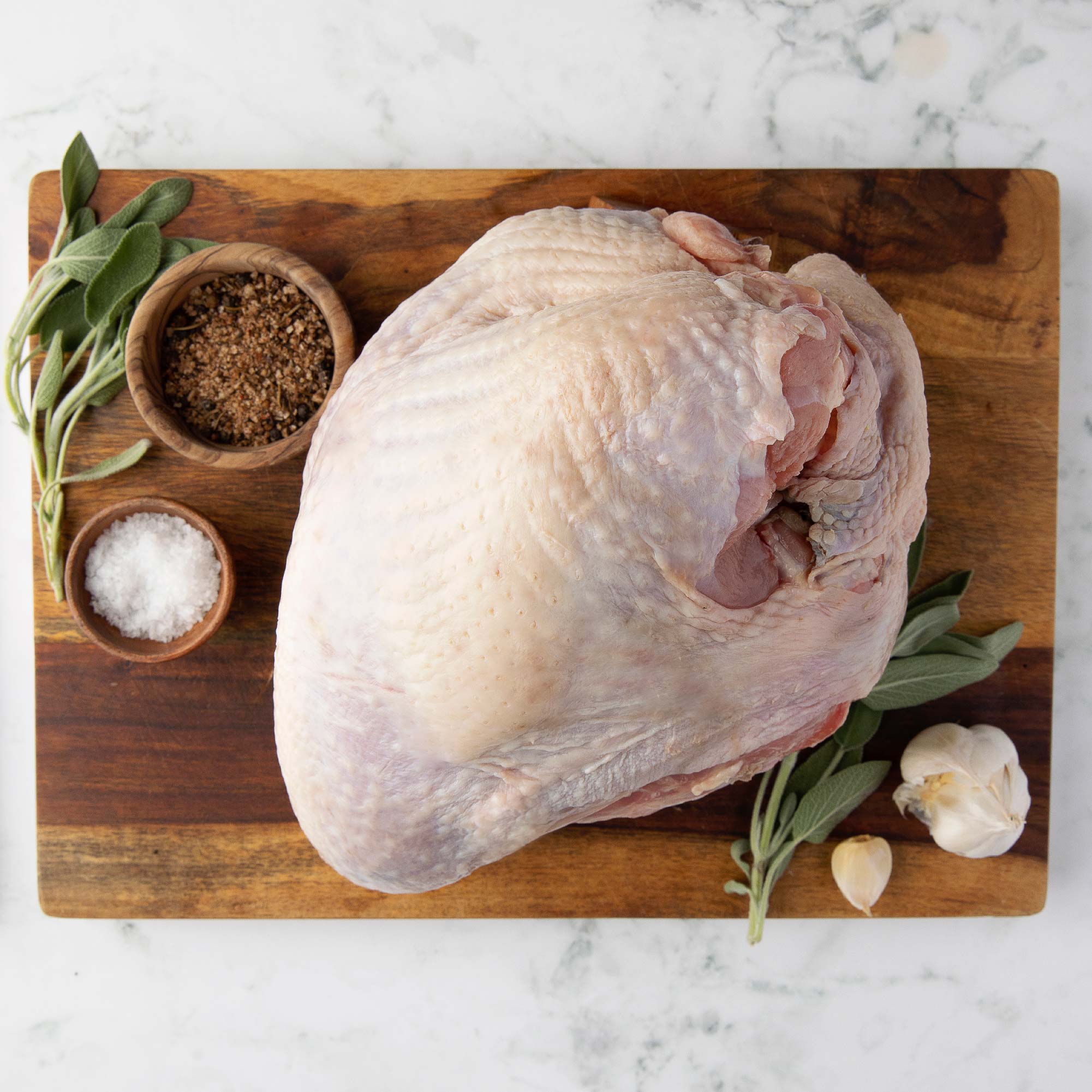 Turkey Breast, Bone In, Raw - Northwest Meat Company